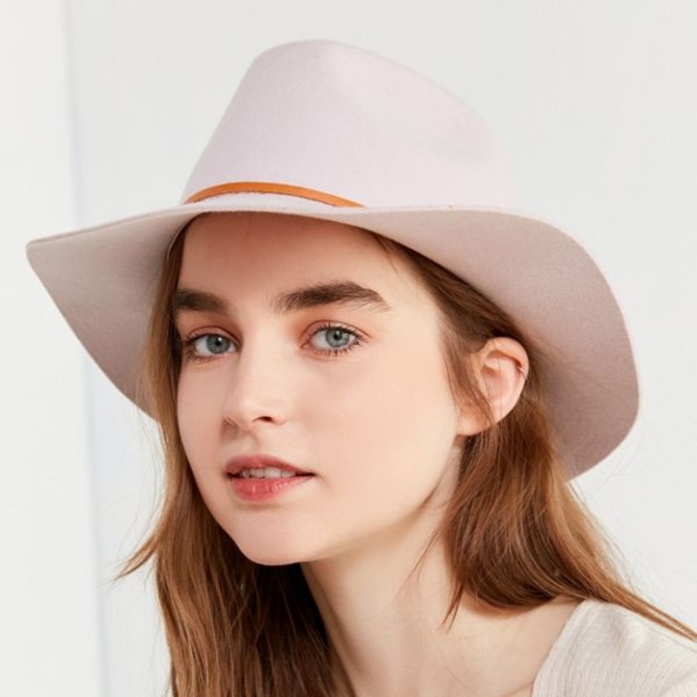 Brixton Wesley Fedora in Lavender